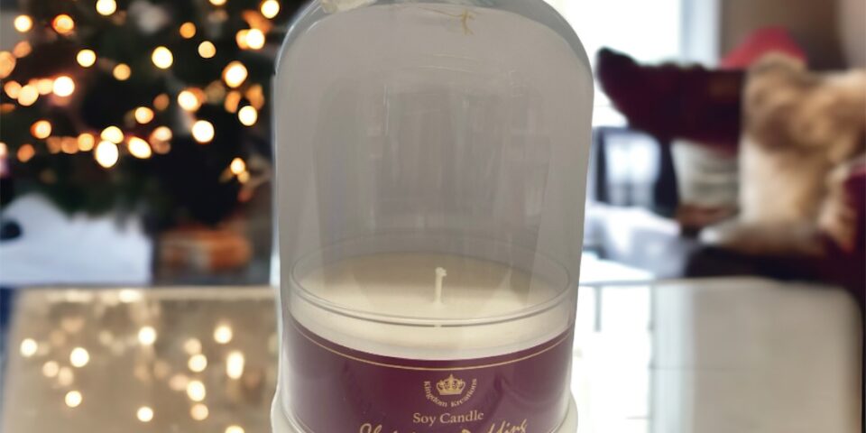 Christmas Pudding Candle