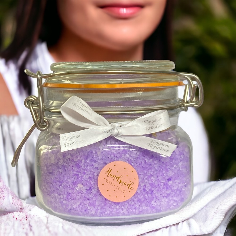 Lavender Fragrance Glass Jar