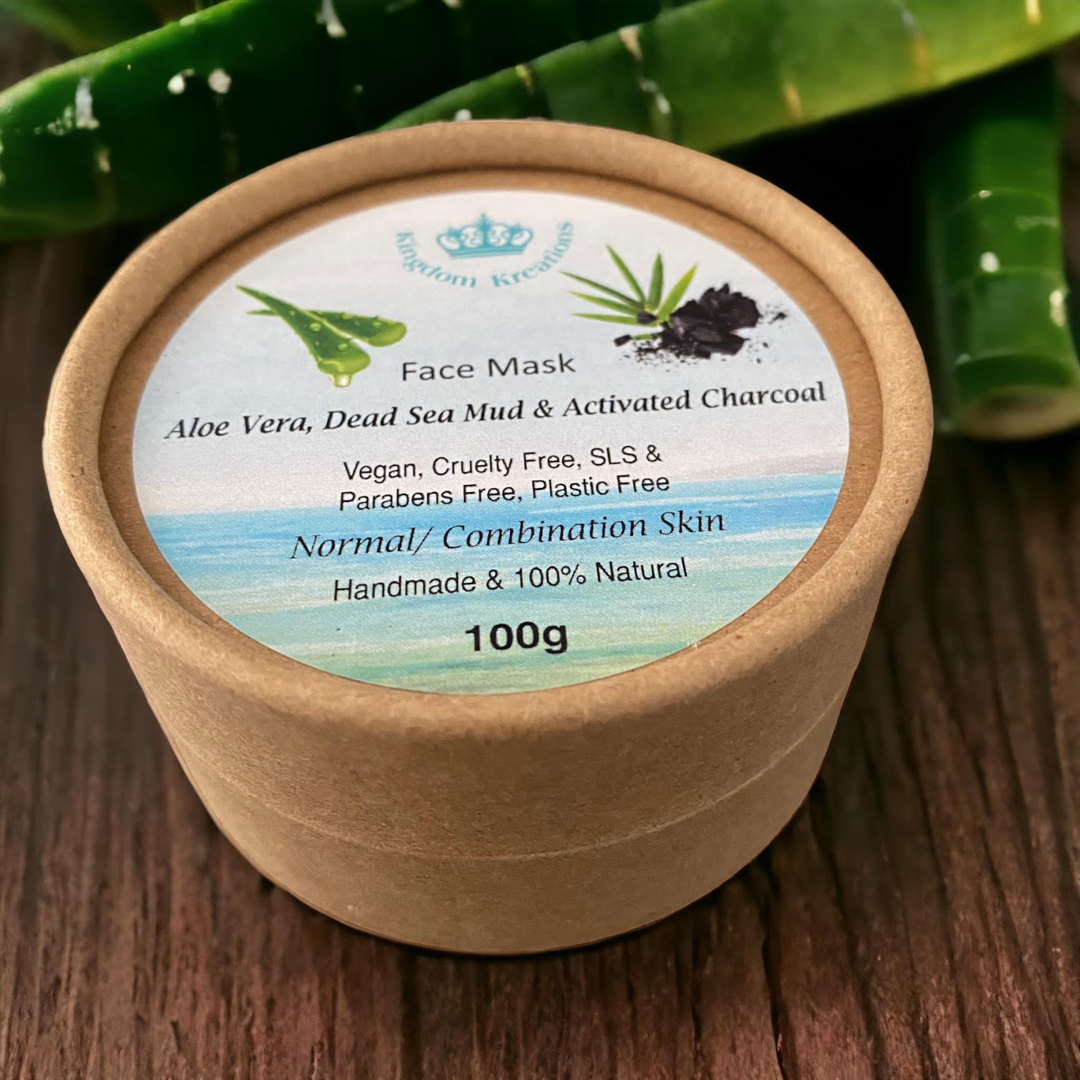 Natural Face Mask Aloe Vera Handmade Fever