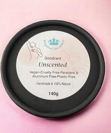 100% Natural Handmade Deodorant - Unscented
