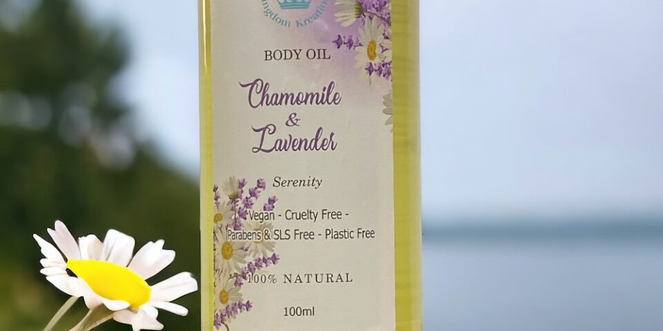Handmade Message Body Oil Chamomile