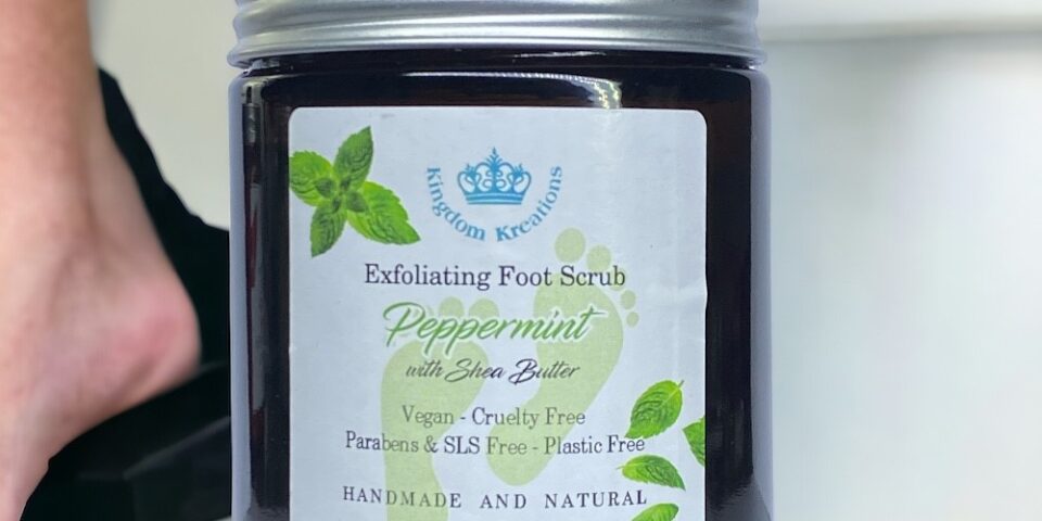 Peppermint Exfoliating Foot Scrub
