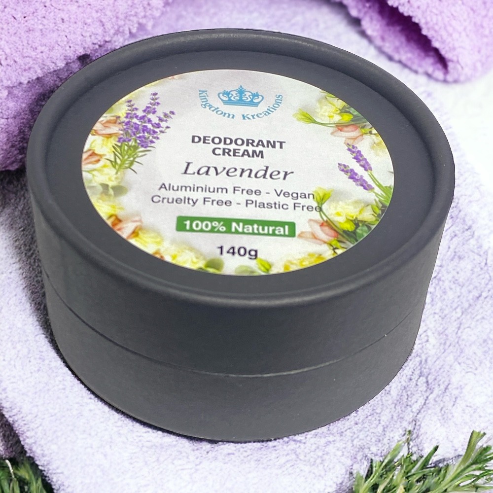 Lavender-Deodorant-1 100% Natural Handmade Deodorant with Lavender Essential Oil