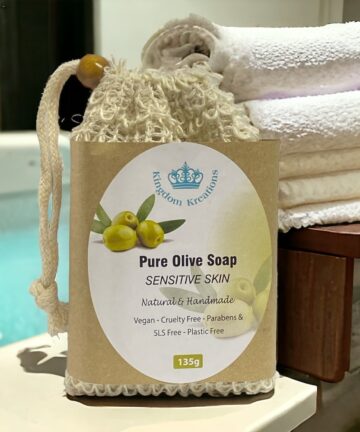 Handmade Soap Pure Olive Soap for Sensitive Skin