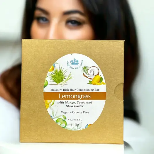 Natural Hair Conditioning Bar – Lemongrass