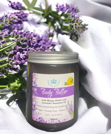 Body Butter with Mango Butter – Lavender