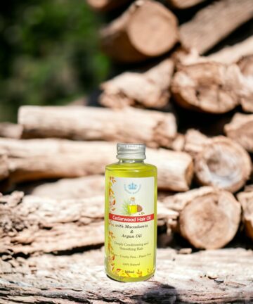 Hair Oil – Cedarwood with Macadamia and Argan Oil