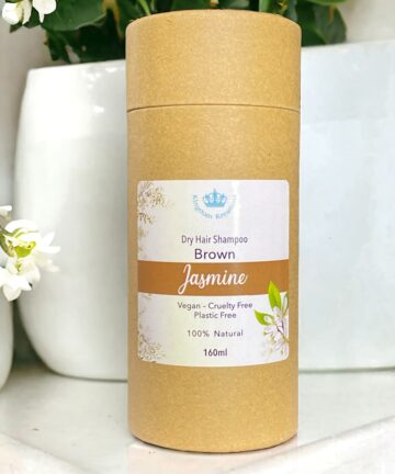 Dry Hair Shampoo Brown – 100% Natural with Jasmine