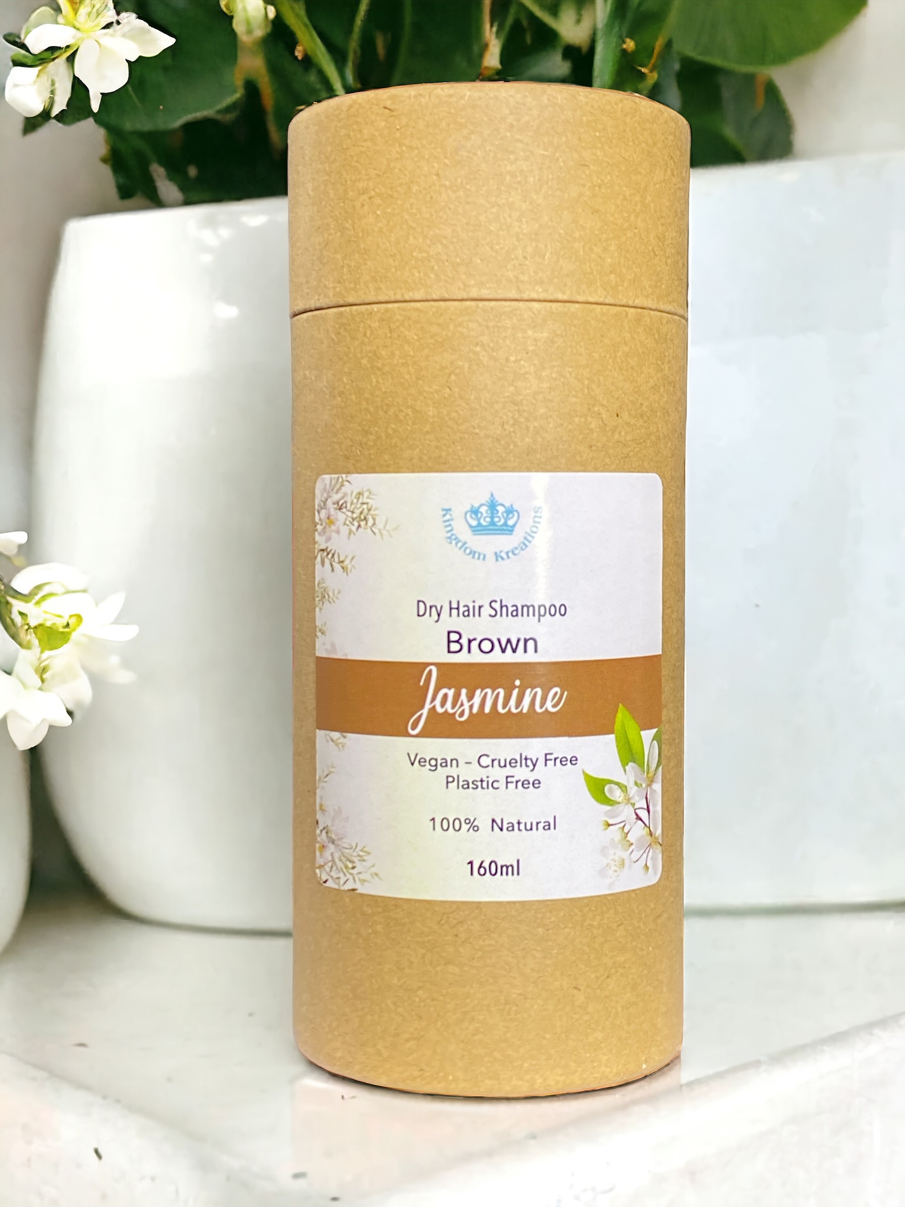 Handmade Brown Dry Hair Shampoo