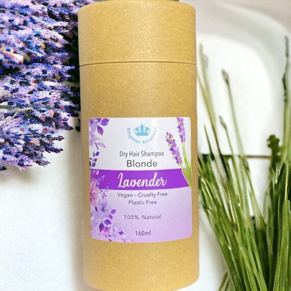 Dry Hair Shampoo Blonde – 100% Natural with Lavender