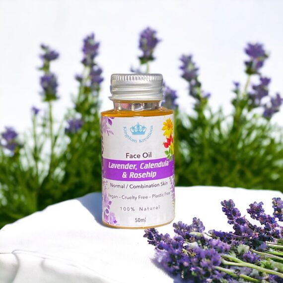 Face Oil – Lavender Calendula & Rosehip (Normal/Combination)
