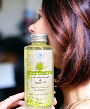Hair Oil – Lemongrass with Macadamia and Argan Oil