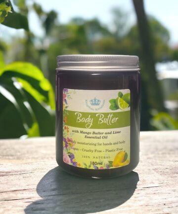 Body Butter with Mango Butter – Lime