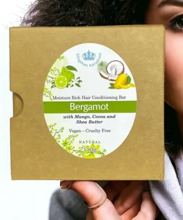 Natural Hair Conditioning Bar – Bergamot