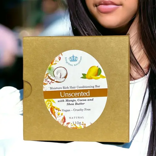 Natural Hair Conditioning Bar – Unscented