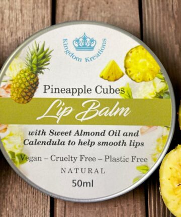 Pineapple Cubes Lip Balm – Natural 50ml