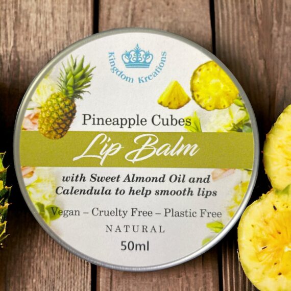 Pineapple Cubes Lip Balm – Natural 50ml