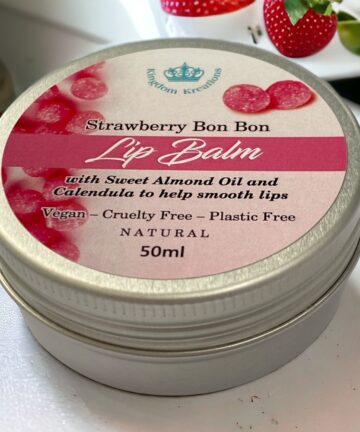 Strawberry Bon Bon Lip Balm – Natural 50ml