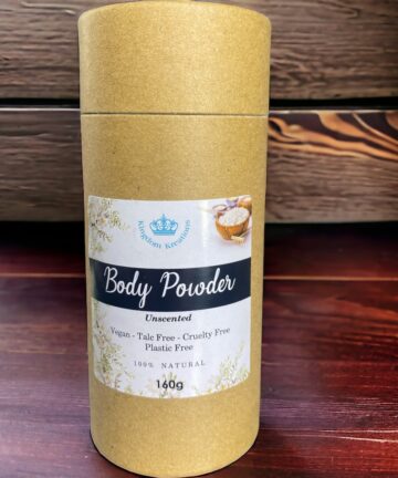 100% Natural Talc Free Body Powder – Unscented