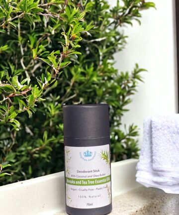 100% Natural Deodorant – Manuka and Tea Tree